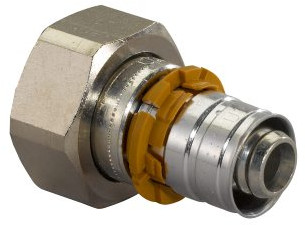 Uponor S-Press schroef koppeling - pers x binnendraad - 40mm x 1-1/2" afbeelding