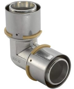 Uponor - MLC persknie 90° - pe/alu - pers x pers