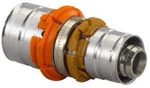 Uponor MLC perskoppeling verlopend - pers x pers - 50mm x 32mm