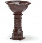 Voetsteun pour nostalgische handzwengelpomp avec voetflens -vert - 69cm