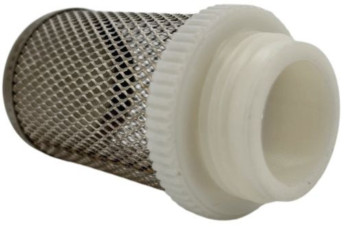 RVS filter voor terugslagklep - zuigkorf - 1/2 Buitendraad afbeelding