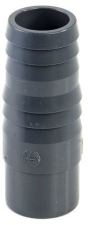 Druk PVC slangtule met lijmaansluiting - 20 x 20-22mm - 10 bar