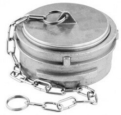 Raccord Guillemin - Bouchon borgne - DN75 - Aluminium