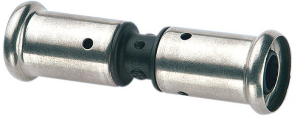 Henco - Koppeling - pers x pers - 16mm x 16mm - pvdf