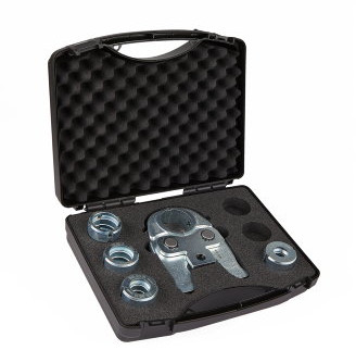 Henco - persbekkenset in koffer - TH-profiel pour BE-MINI3 - klein - 16mm - acier