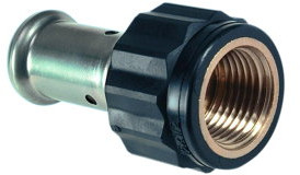 Henco - schroef raccord - pers x filetage femelle - 40mm x 1-1/4" - pvdf