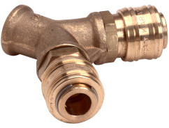 Euroline - 2-weg snelkoppeling - Binnendraad