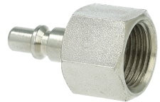 Euroline - Insteeknippel pour snelkoppeling - Filetage femelle - 1/2" - acier zingué