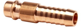 Euroline - Insteeknippel pour snelkoppeling - Steek - 9mm - laiton