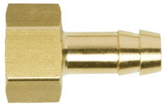 Euroline - Embout de tuyau - Filetage femelle - 9mm x 1/4" - laiton