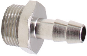 Euroline - Embout de tuyau - Filetage mâle - 8mm x 1/4" - acier zingué