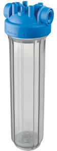 Atlas Filtri - filterhuis - transparante klok - type DP BIG 10 Mono IN TS - binnendraad x binnendraad - 1-1/2" x 1-1/2" - pp afbeelding