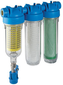 Atlas Filtri - filtre liquide - Rainmaster Trio HYDRA RAH CB EC - filetage femelle x filetage femelle - 1/2" x 1/2" - laiton