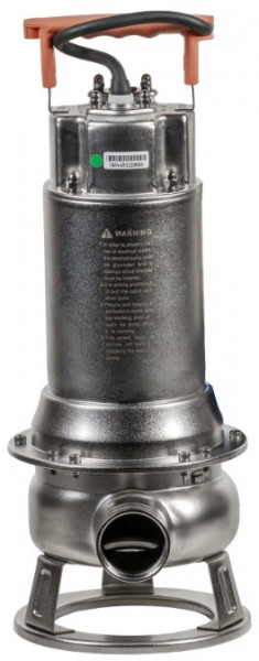 Dompelpomp zonder vlotter - KIN pumps DHD 3T - RVS - 400 volt - Inclusief 10 meter snoer (Max. capaciteit 18m³/h)