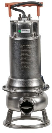 Dompelpomp zonder vlotter - KIN pumps DHD 1 - RVS - 230 volt - Inclusief 10 meter snoer (Max. capaciteit 18m³/h)