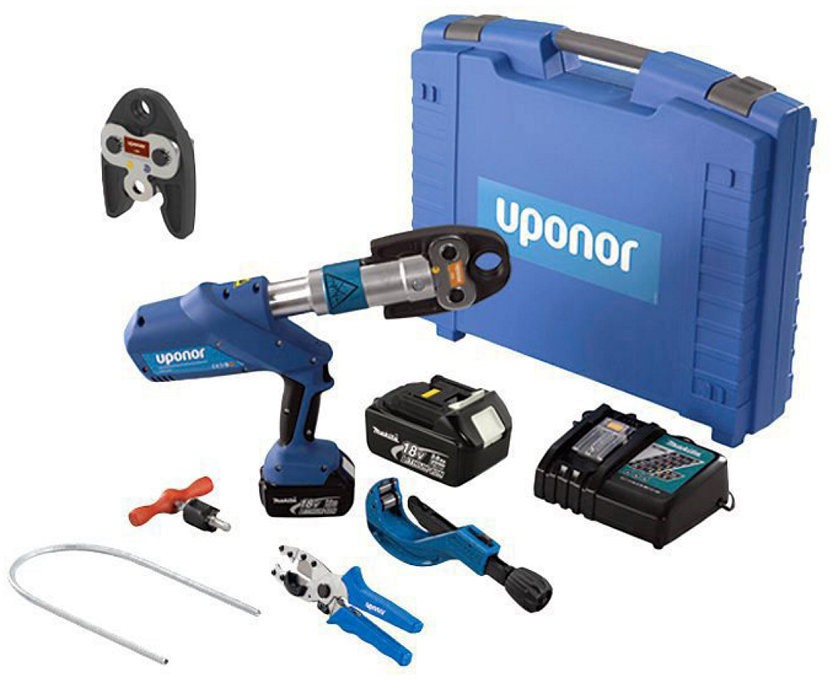 Uponor - accu-persmachine - gereedschapsset - Type UP110 afbeelding