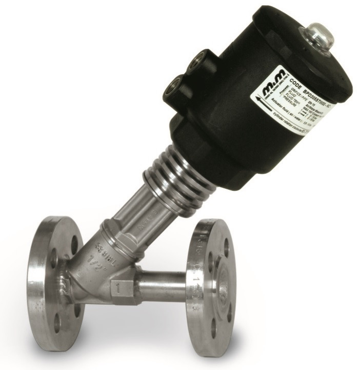 Klepafsluiter ANSI B16.5 NC<-> �90 DN25 afbeelding