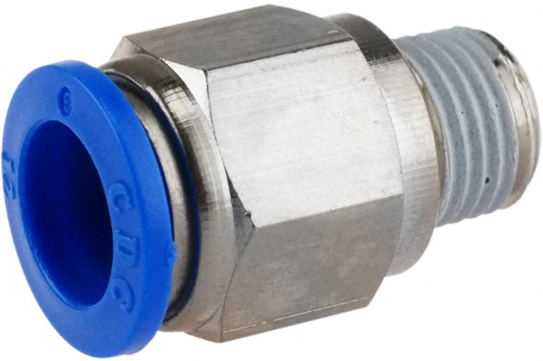 Droit À visser Raccord Emboîtement clapet anti-retour-K 10 x R1/4" (PC 10R02N)