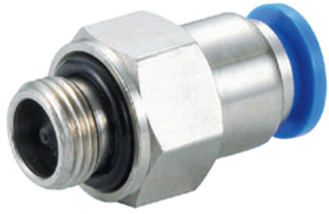 Rechte Inschroef Koppeling Insteek terugslagklep zelfafsluitend 12 mm x G3/8" (SPC 12G03) -1