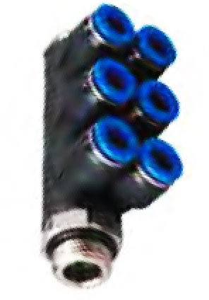 Raccord sextuple 10mm x G1/2