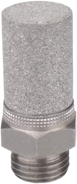 Geluiddemper SEX 1/4" RVS