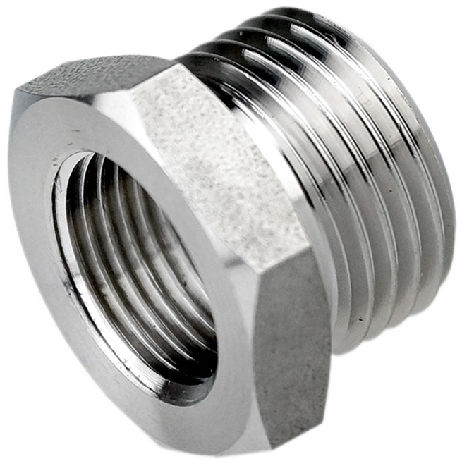 VN-P G1/2" Bu x G1/4" Bi RVS afbeelding