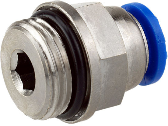 Rechte Inschroef Koppeling Insteek terugslagklep-Parallel O-ring 16 x G3/8" (PC 16G03)