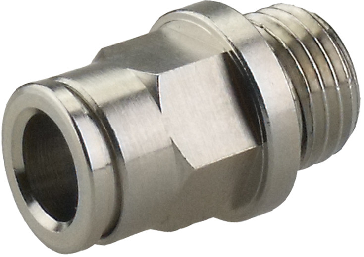 RIKI-Parallel 10 mm x G1/2" RVS afbeelding
