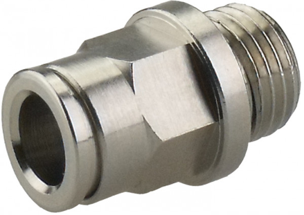 Droit À visser Raccord Emboîtement 6 mm x G3/8