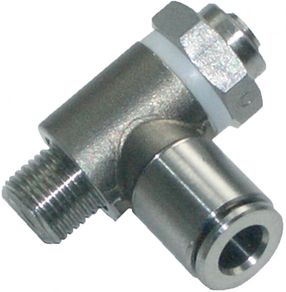 Snelheidsregelventiel RVS 6 mm x M5