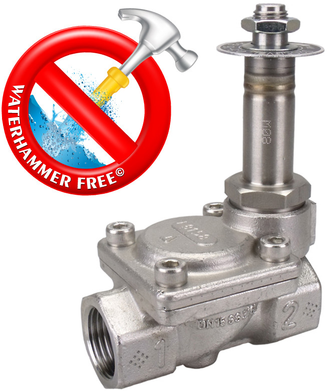 2/2-w.m.v. 1/2" NC RVS/FKM 0,3-16bar HN