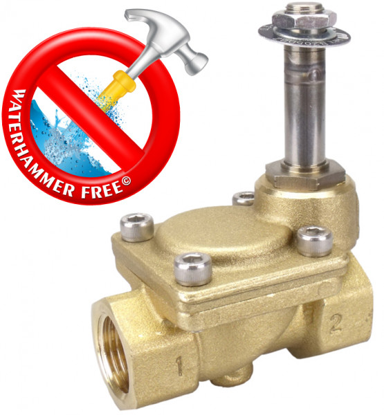 Électrovanne 2/2 voies Indirect G1/2" NF Viton