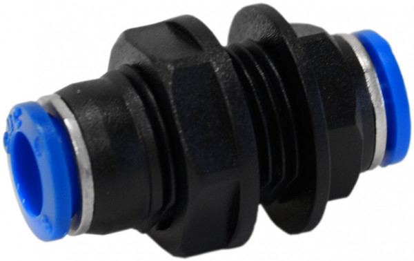 Passe-cloison Raccord Emboîtement plastique 4mm (PMP04)