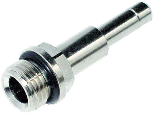 Droit steelnippel 8 mm x G1/4" verhoogd