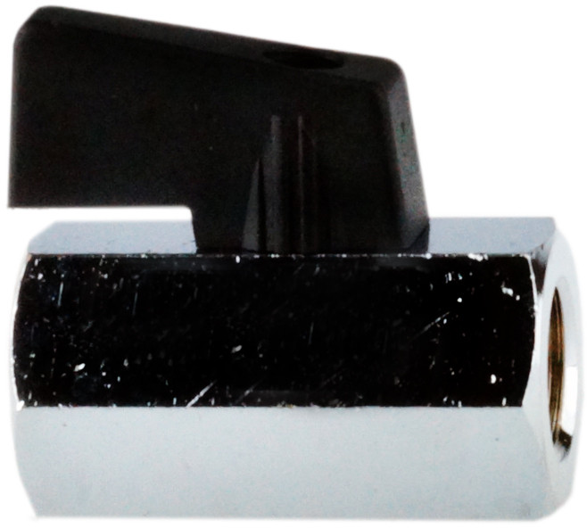 Mini kogelkraan 1/8" Bi x Bu