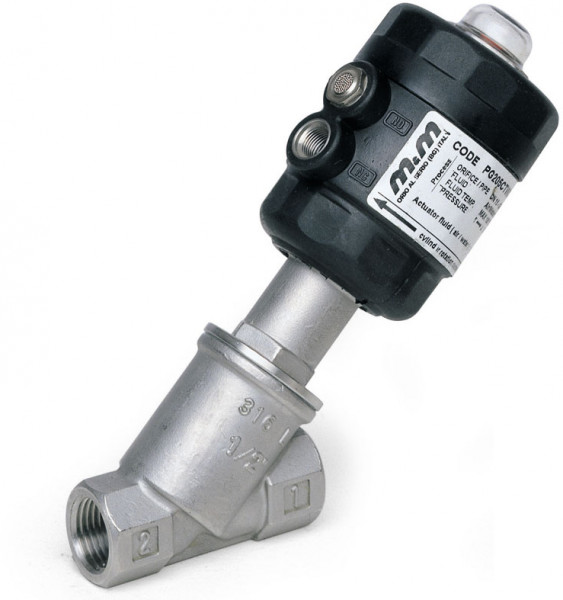 Klepafsluiter ø45 Inox G3/4" DW