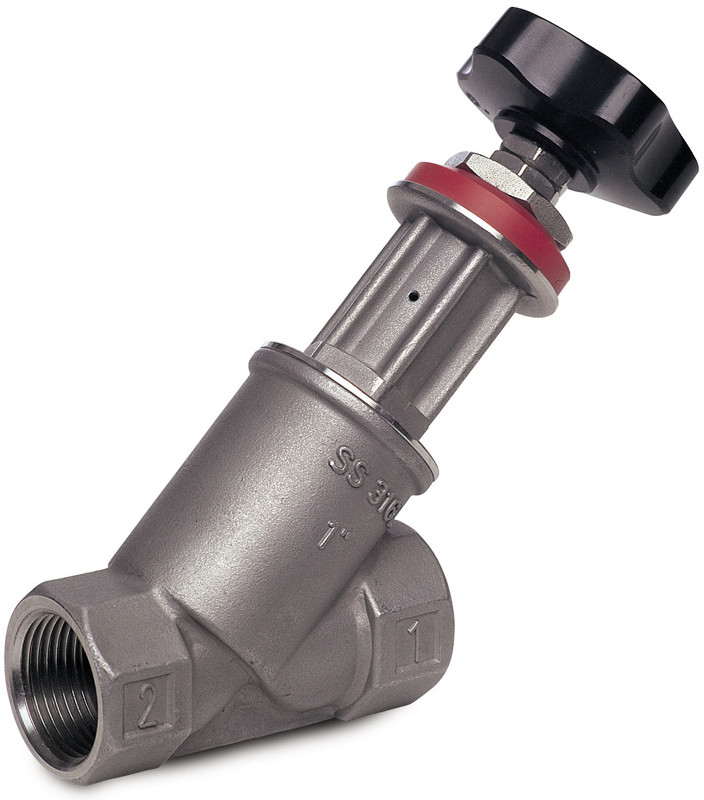 RVS Handbediende afsluiter G1.1/4" afbeelding