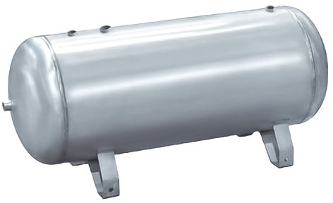 Horizontale tank 5L 11 bar RVS