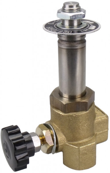2/2-w.m.v. G1/4" NC VAPEUR perpendiculaire/régulière