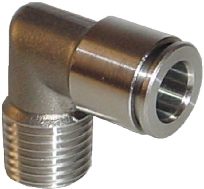 KIKI-K 6 mm x R1/4" RVS Konisch