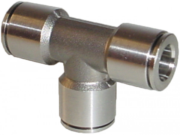 insteekkoppeling TEE RVS