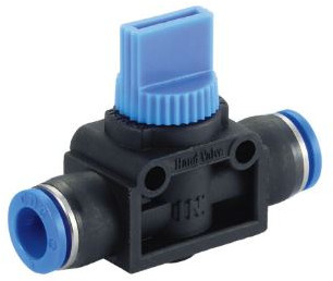 Robinet à boisseau sphérique inline 6mm push-in