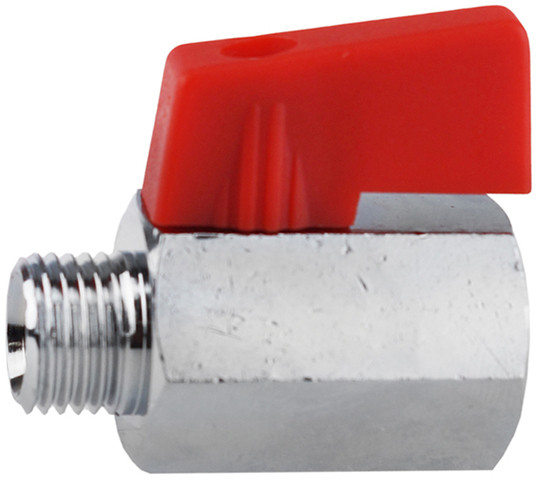 Mini vanne à bille 1/4" Bu x Bi
