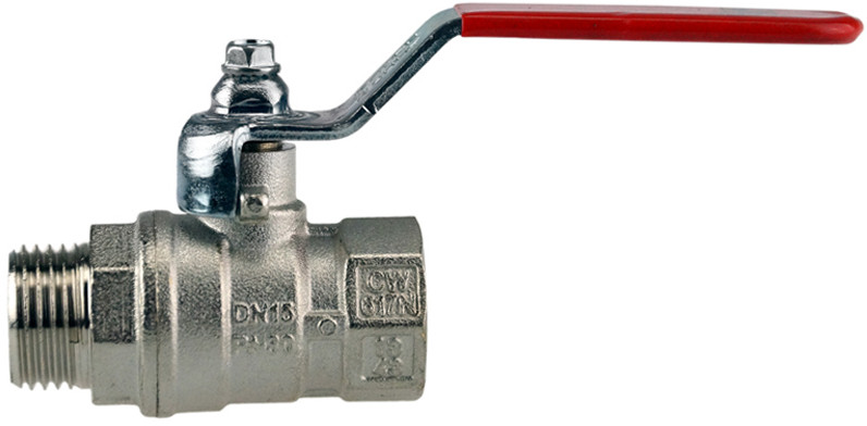 Kogelkraan 1" Bu x Bi max. 30 bar afbeelding