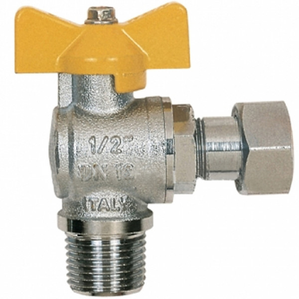 Robinet à boisseau sphérique vlinder R1/2" BixBu GAS 90°