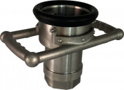 MannTek Dry Disconnect Coupling Hoseunit - SS - 2" Female Thread - DN50