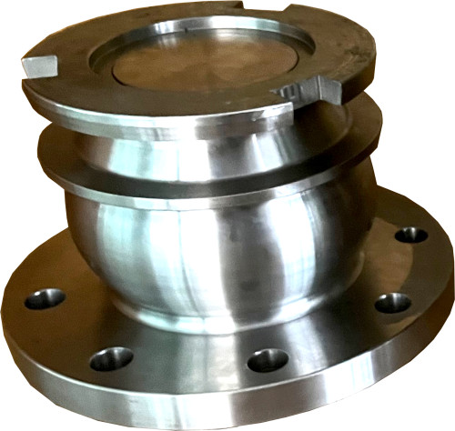 Dry disconnect raccord - Tank unit x bride EN1092 - 3" - Inox 316