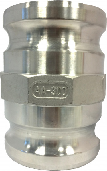 Raccord Camlock - réduction mâle vers mâle - inox 316 - 3" - DN80