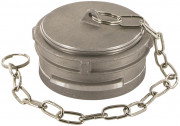 Guillemin koppeling - blindkap - zonder vergrendeling - DN40 - Aluminium