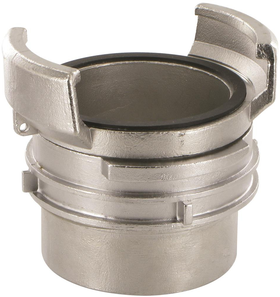 Guillemin koppeling x binnendraad - met vergrendeling - DN40 x 1-1/2" - RVS 316 afbeelding